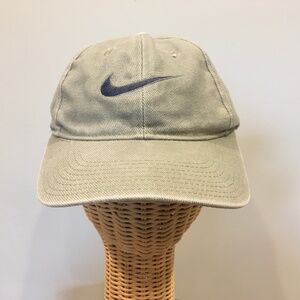 Vintage Nike Baseball Cap Greenish Gray/Adult One Size